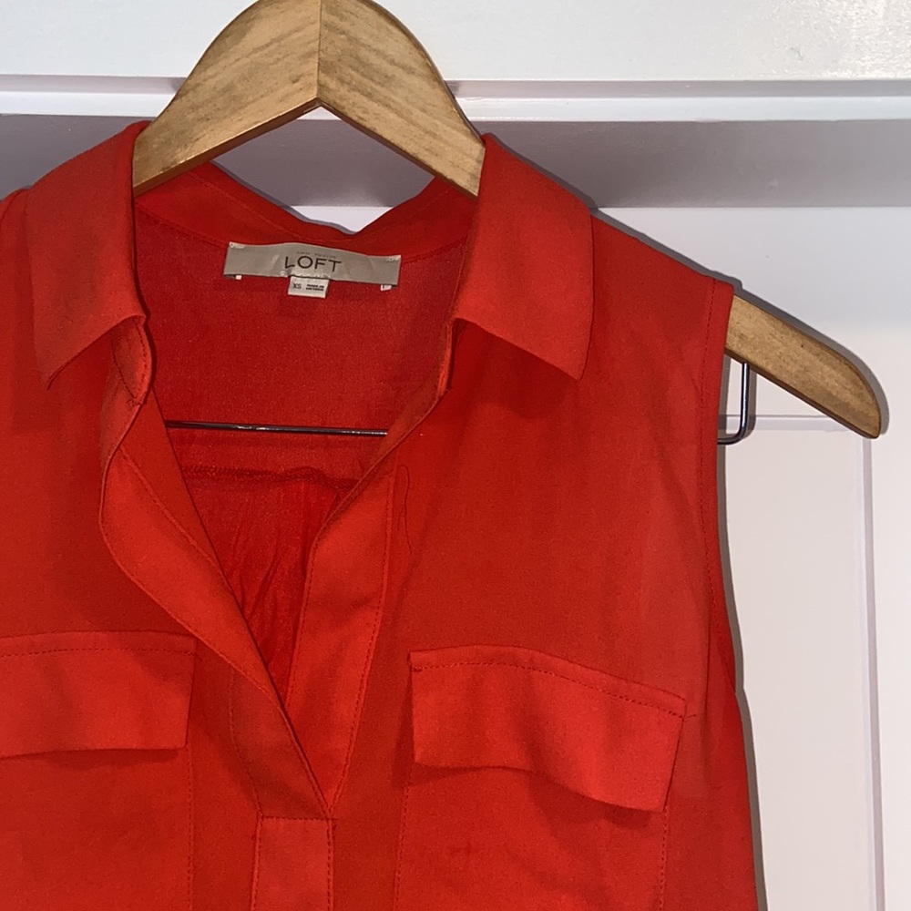 Ann Taylor Loft Professional Sleeveless Blouse